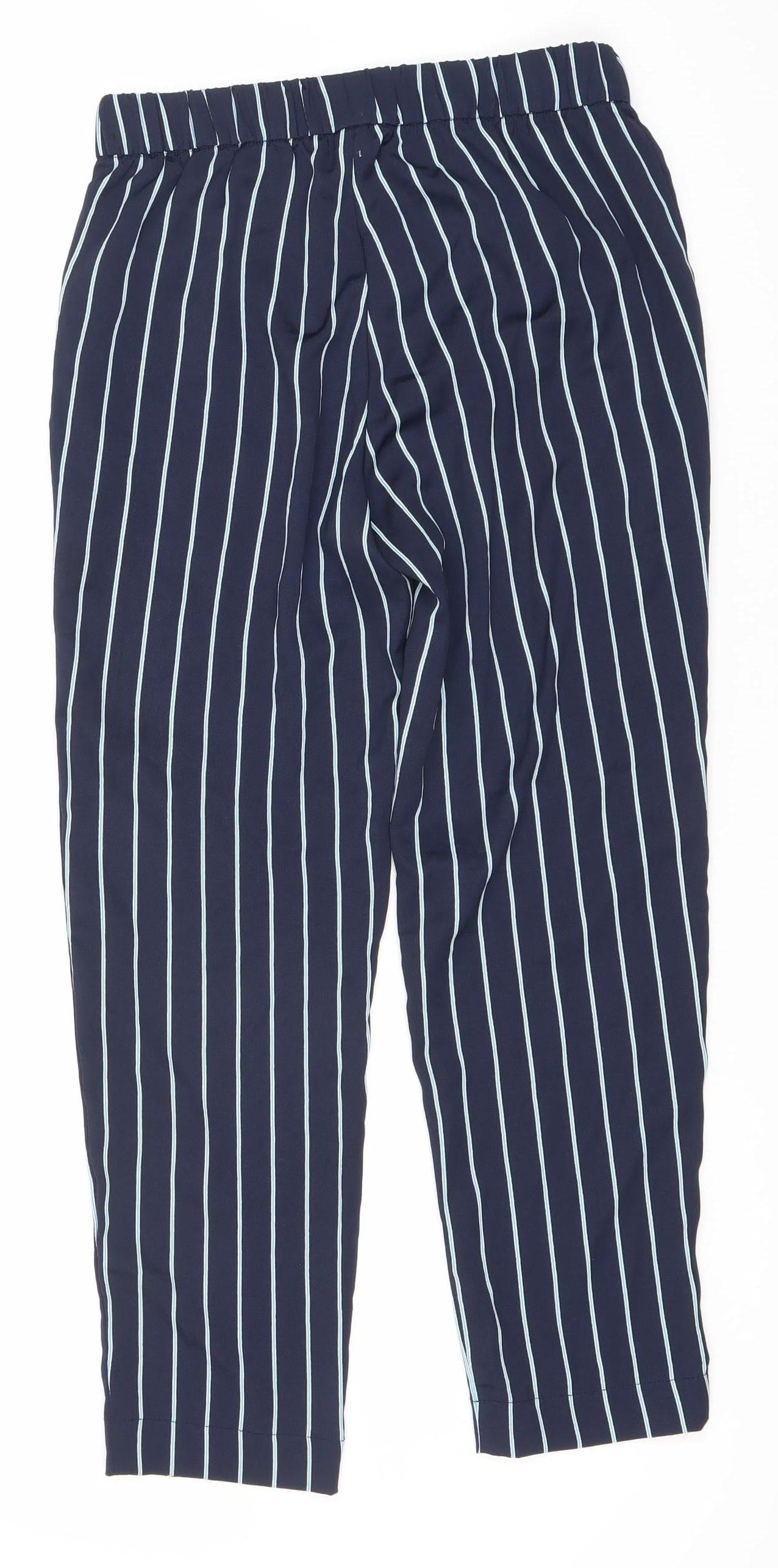 Womens UK Size 8 H&M   Blue Trousers