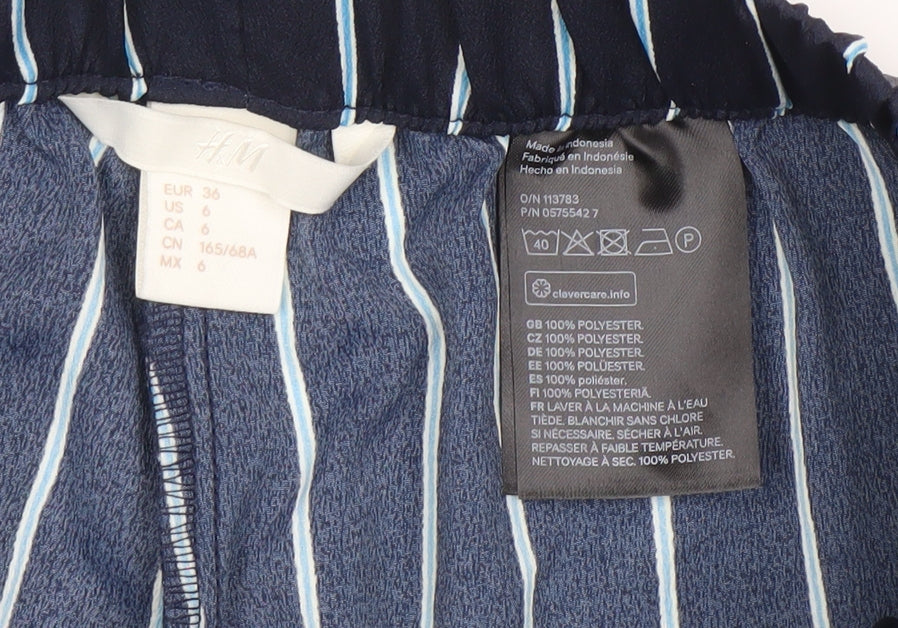 Womens UK Size 8 H&M   Blue Trousers