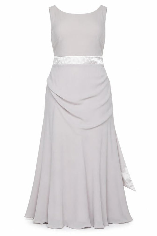 TFNC London Grey Evening Gown for Women Size 12