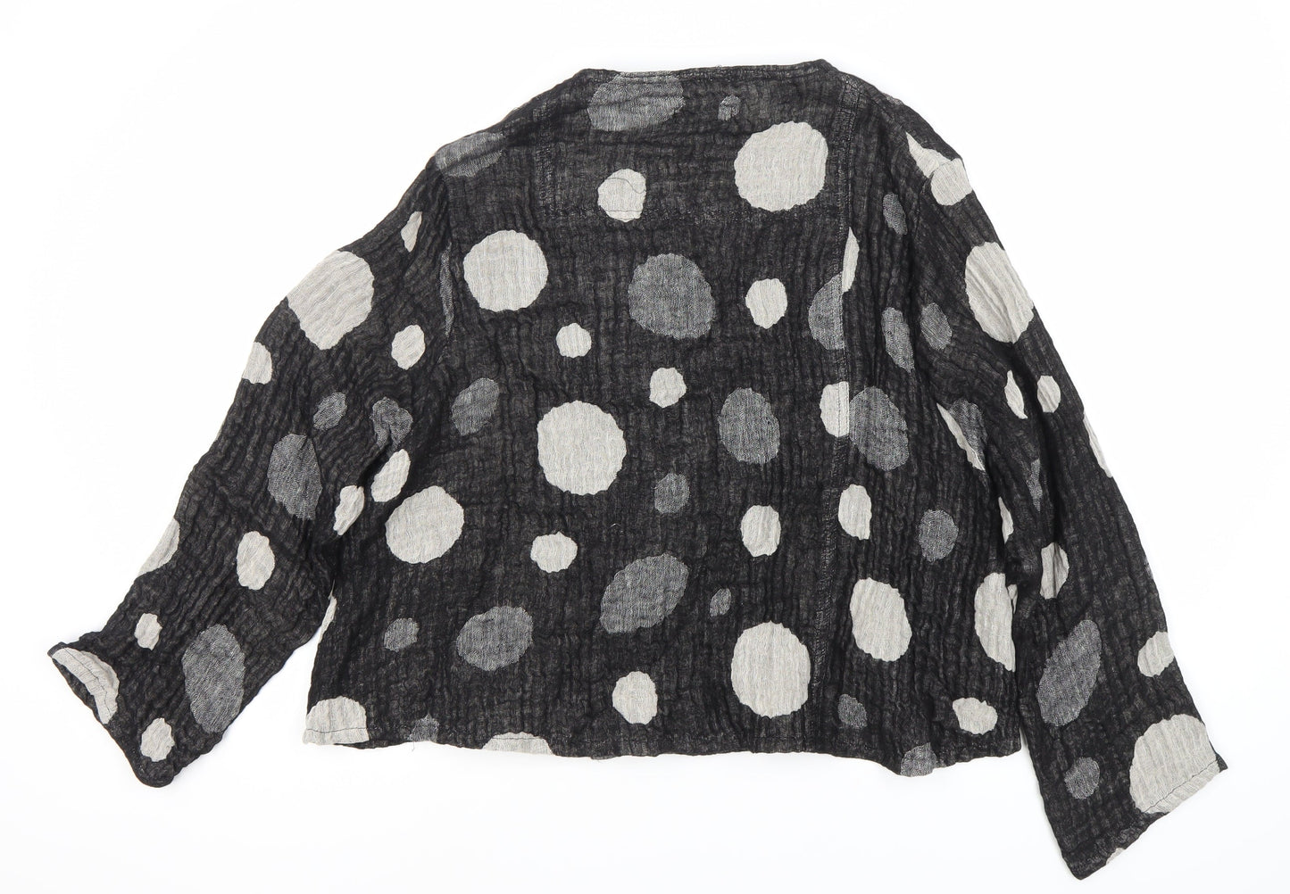 Womens UK Size L No Data Black Basic Jacket