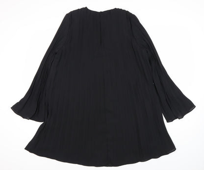 H&M Women's Black Shift Dress - Size S