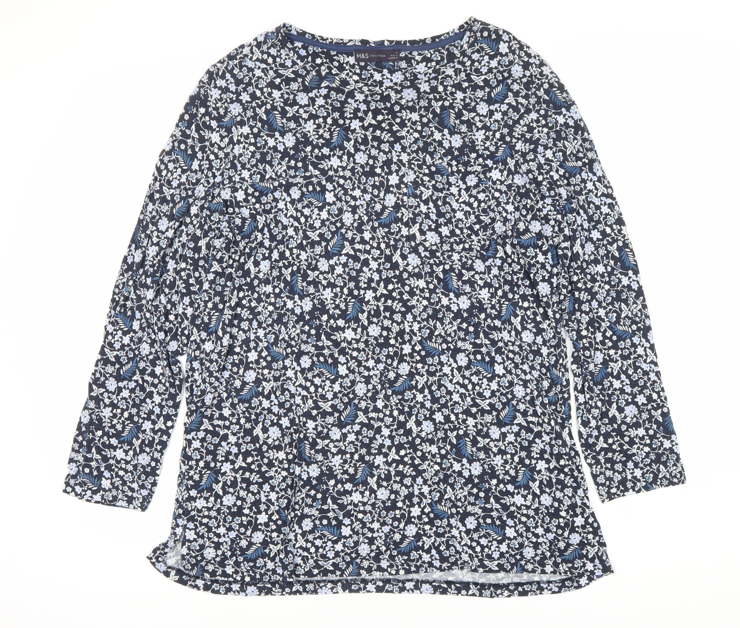 Womens UK Size 16 Marks and Spencer Blue  Blouse