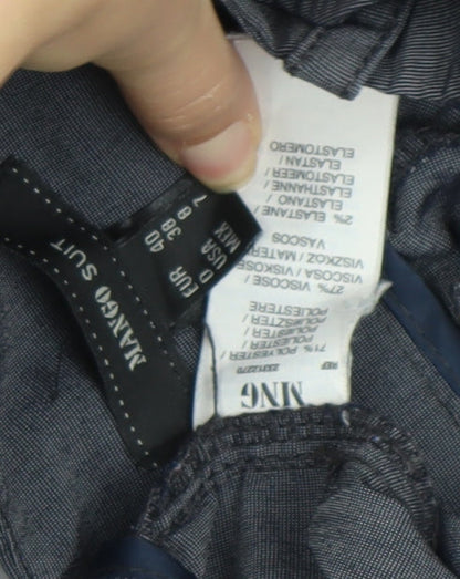 Mango Women's Grey Dress Pants Size 12 Regular