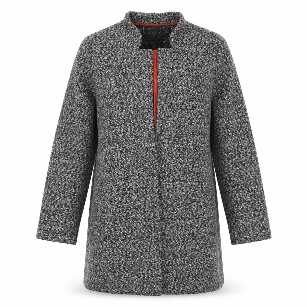 Womens UK Size 10 NEXT Grey Overcoat