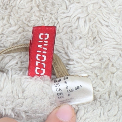 Divided Women's Beige Parka Coat Size 10