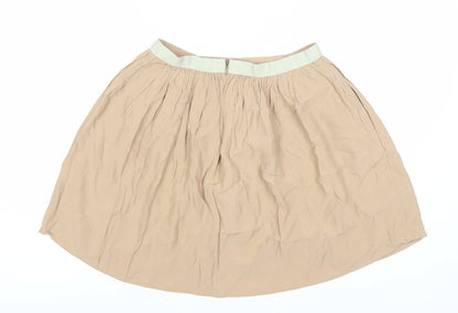 American Vintage Beige Women's Skirt, Size S
