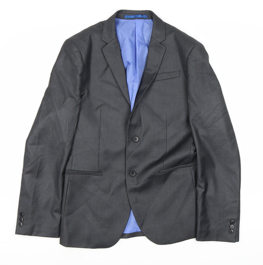 Mens UK Size 38 Marks and Spencer Regular Grey Suit Jacket