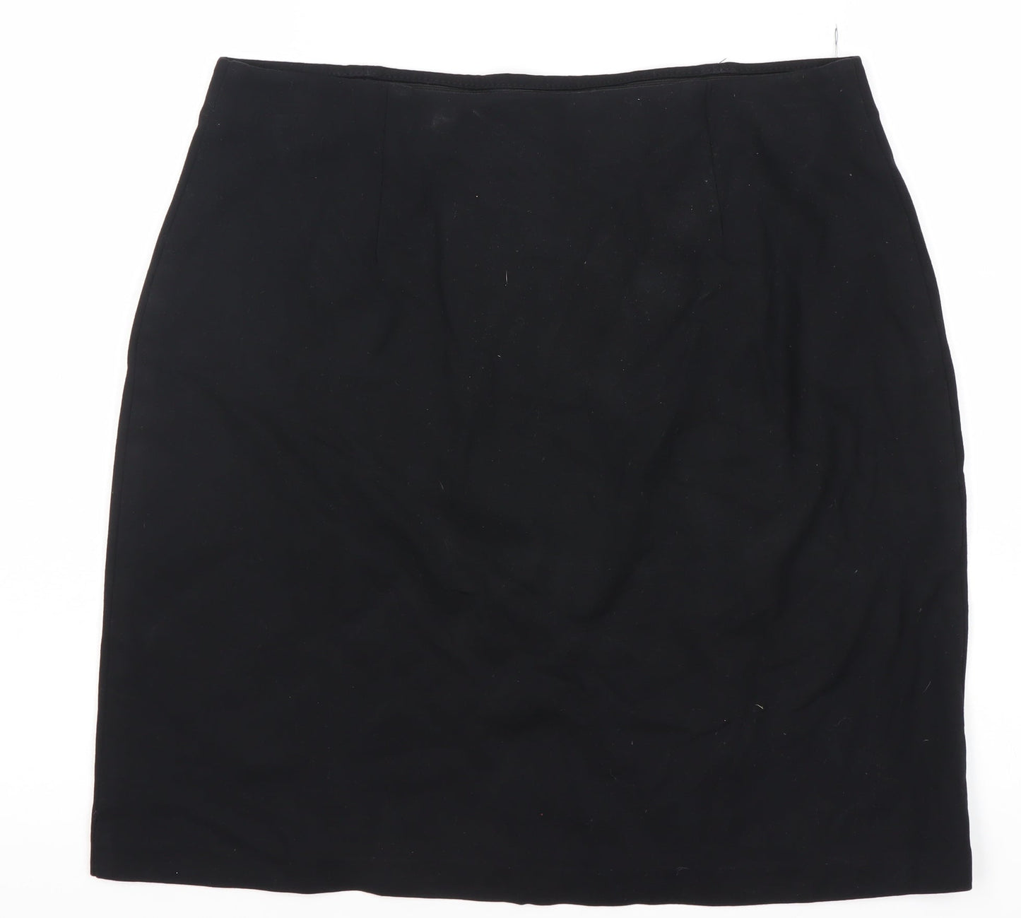 Marks and Spencer Black Pencil Skirt, Size 12, Women