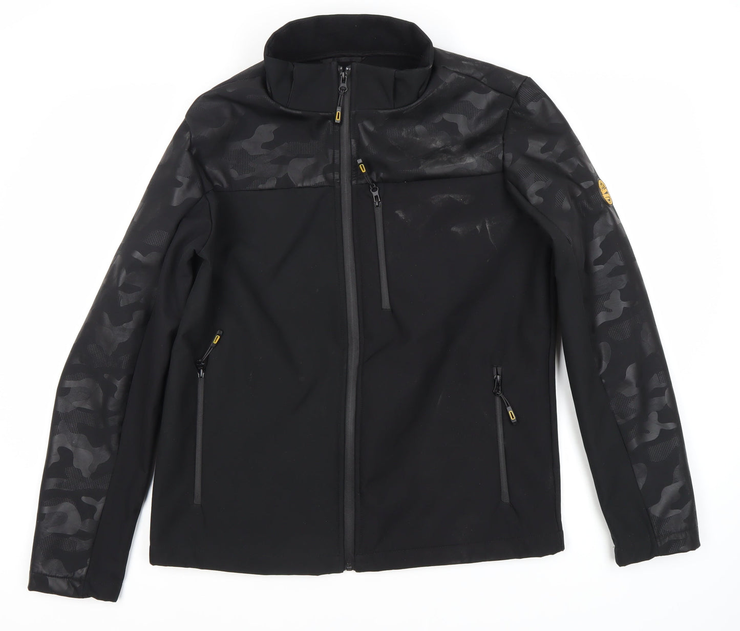 Mens UK Size L LC Waikiki Black Basic Jacket