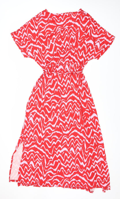 Very Women's Red Dress Size 14 Jersey New