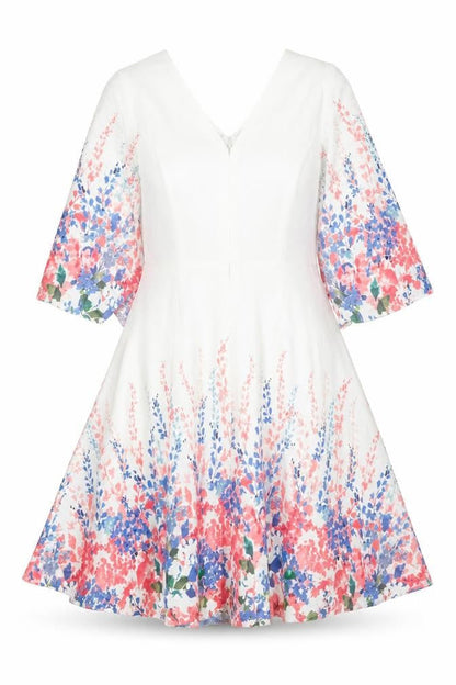 Next Women's Multicoloured A-Line Dress Size 10