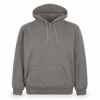 Unisex Adults UK Size XS Pull&Bear Grey Pullover Hoodie