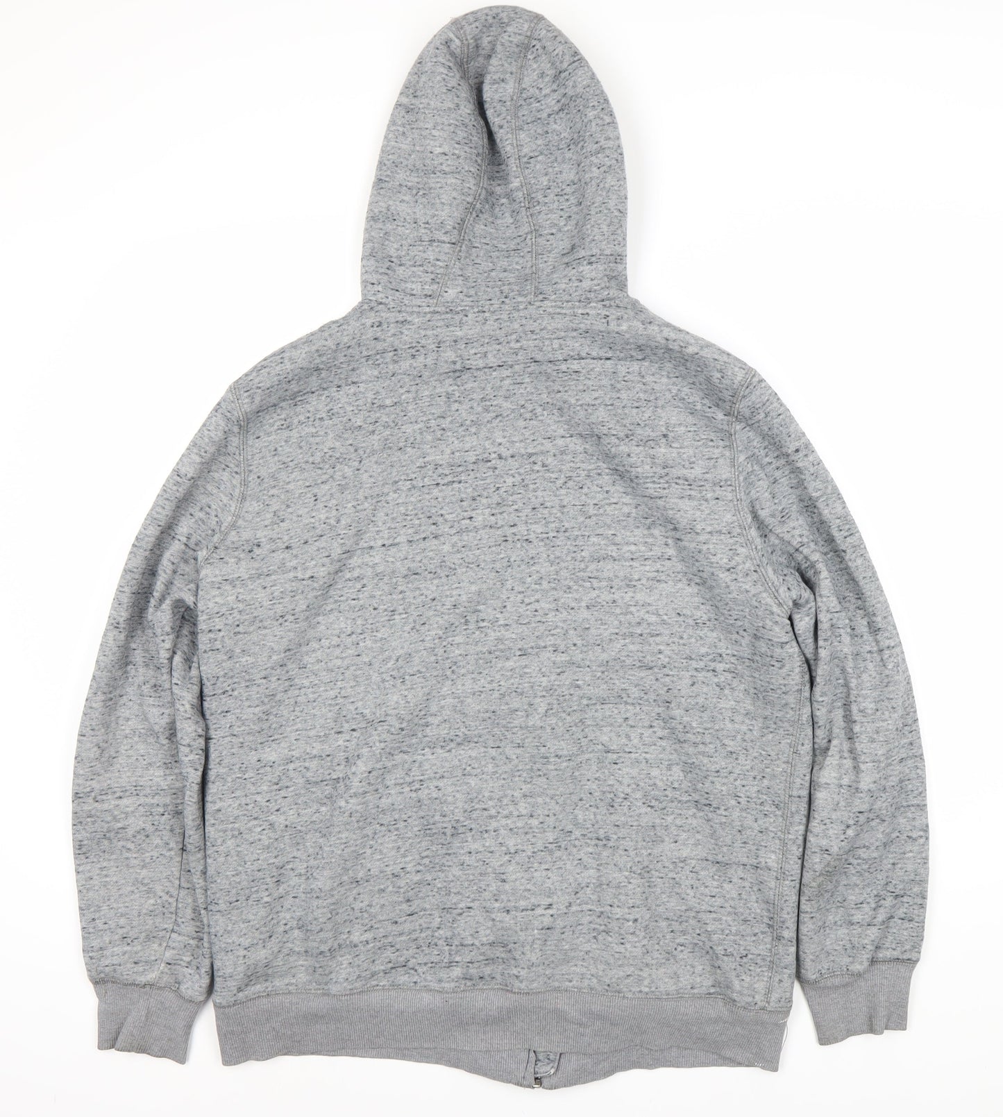 Mens UK Size L Livergy Grey Full Zip Hoodie