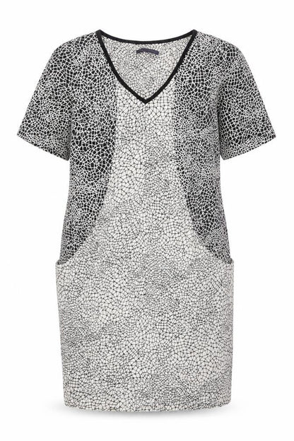 Marks and Spencer Women's Black Geometric Dress Size 10