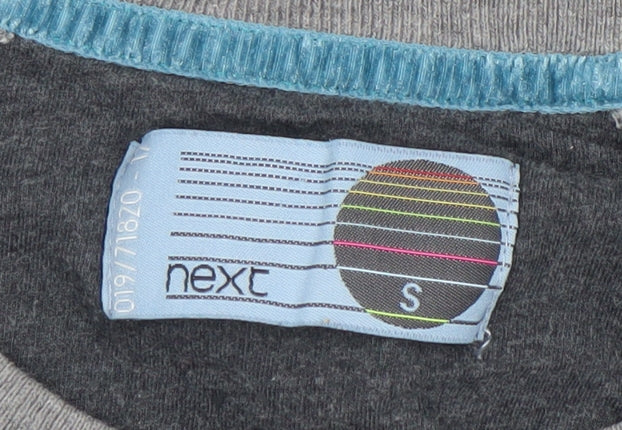 Mens UK Size S NEXT Grey Pullover Sweatshirt