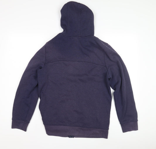 Womens UK Size 12 LA Gear Blue Full Zip Hoodie