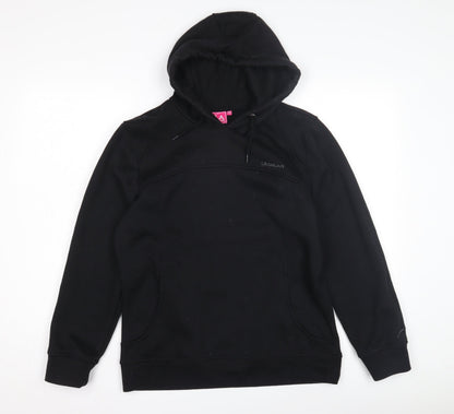 Womens UK Size 12 LA Gear Black Pullover Hoodie