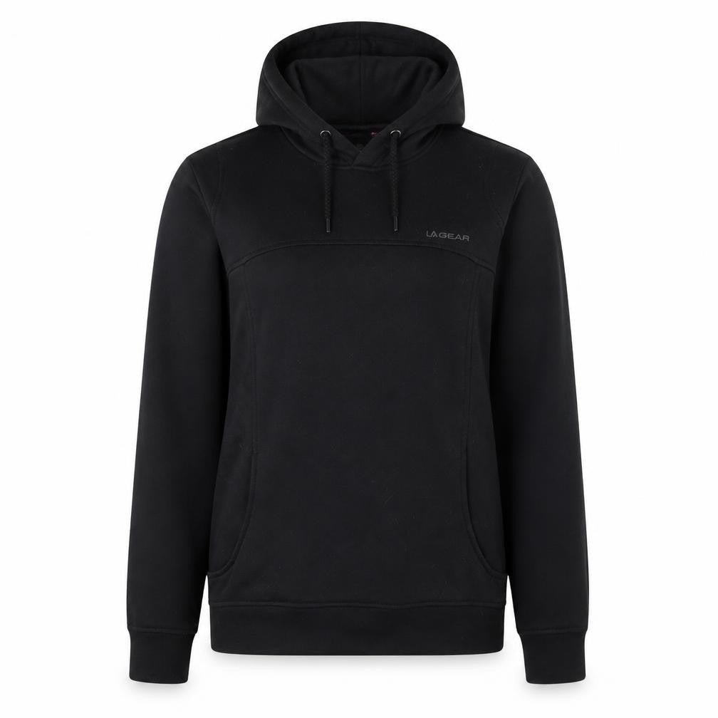 Womens UK Size 12 LA Gear Black Pullover Hoodie