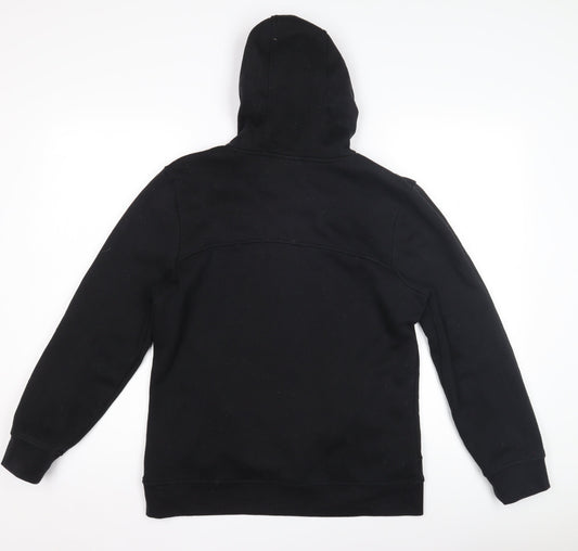 Womens UK Size 12 LA Gear Black Pullover Hoodie