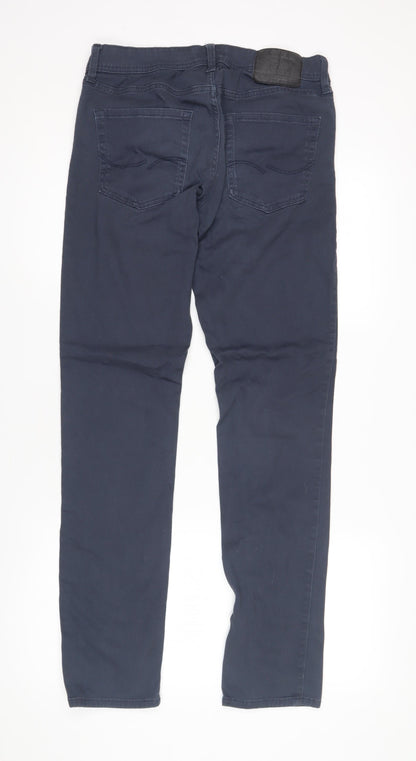 Jack & Jones Men's Blue Slim Chino Trousers 32