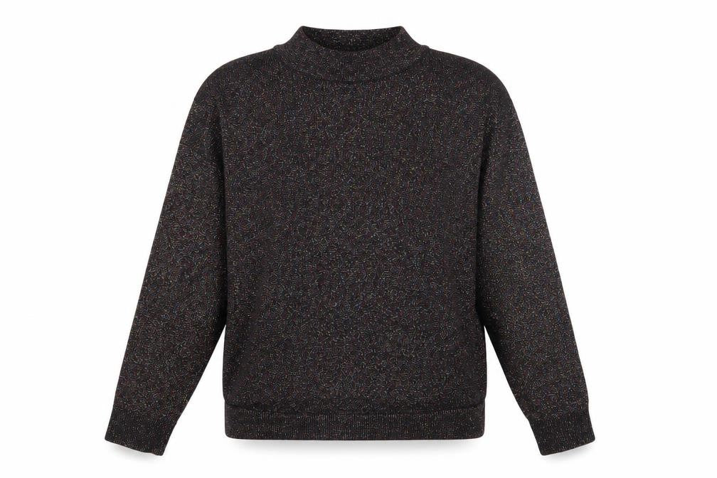Womens UK Size 12 Warehouse Black Pullover Jumper