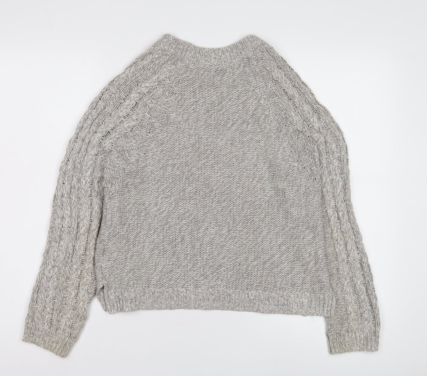 Womens UK Size S H&M Grey Pullover Jumper