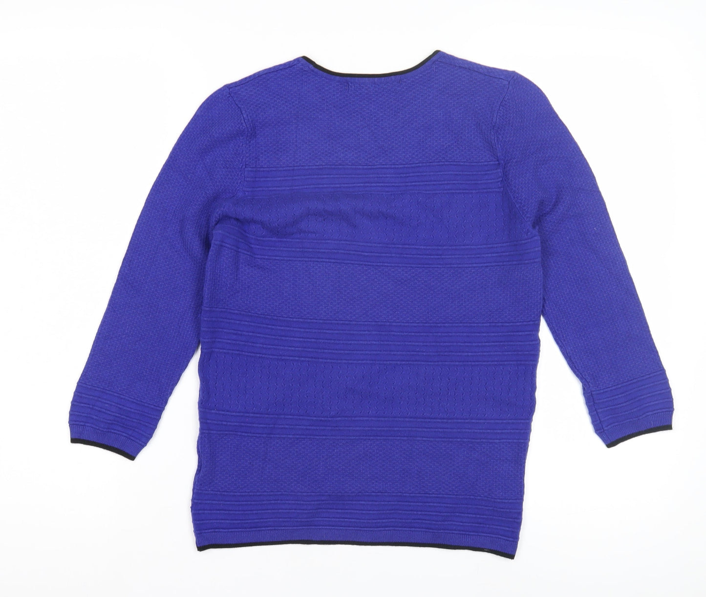 Womens UK Size 8 Marks and Spencer Blue Pullover Jumper