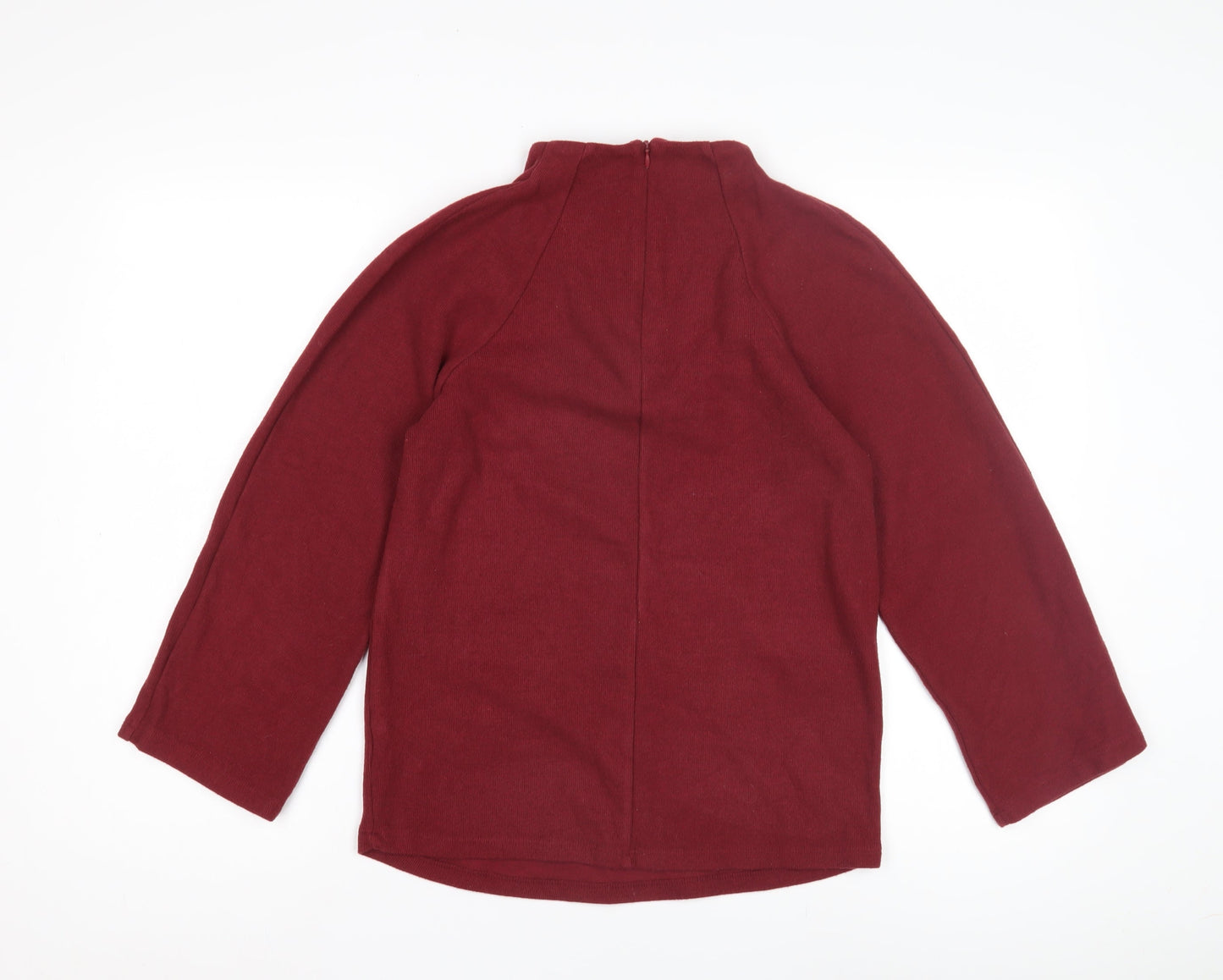 Womens UK Size S Marks and Spencer Red Pullover Jumper