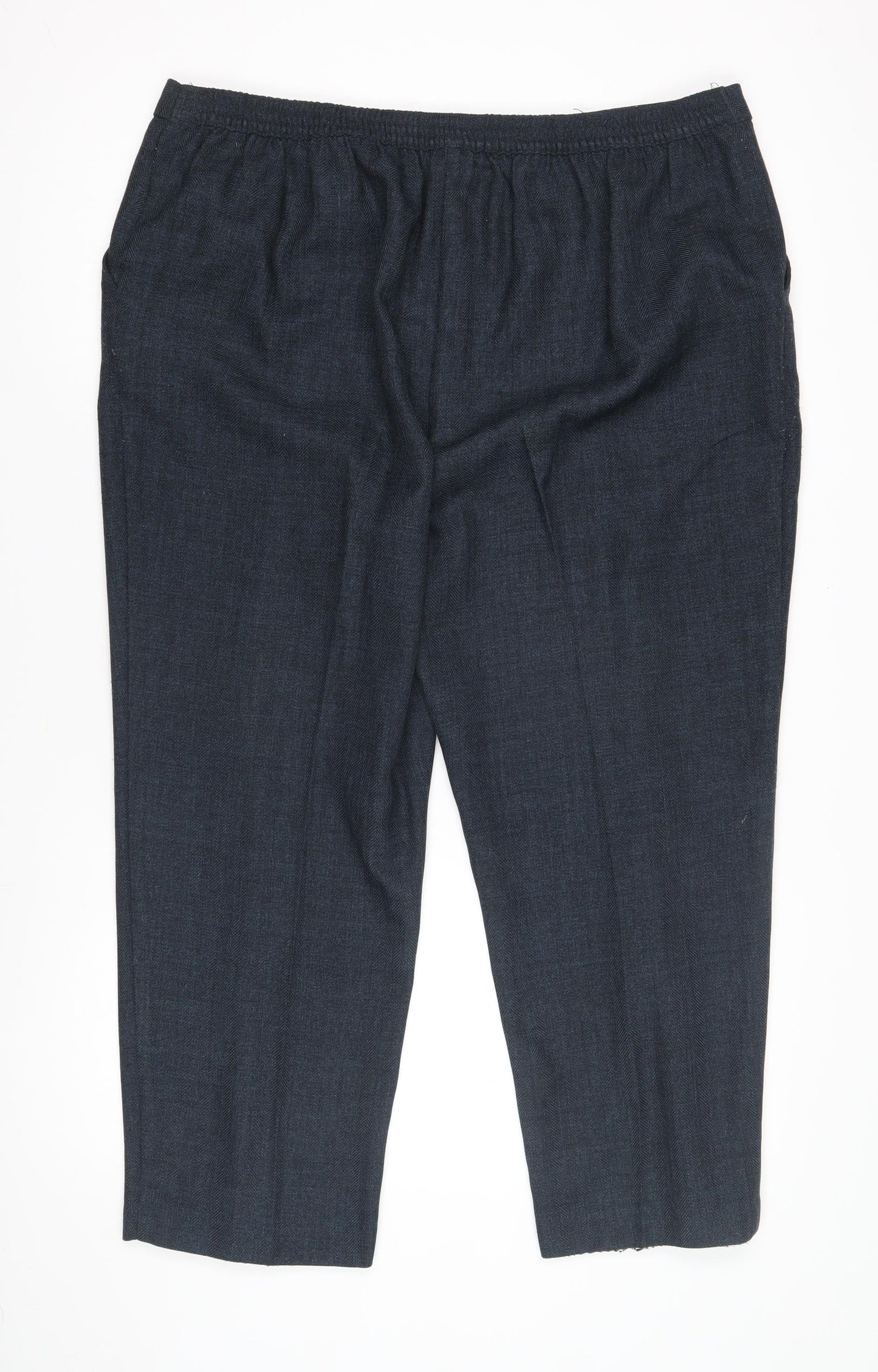 Womens UK Size 20 Honor Millburn   Blue Trousers