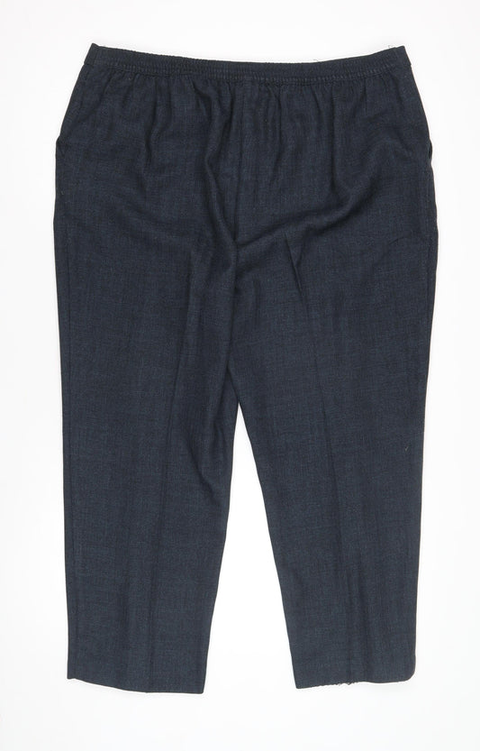 Womens UK Size 20 Honor Millburn   Blue Trousers