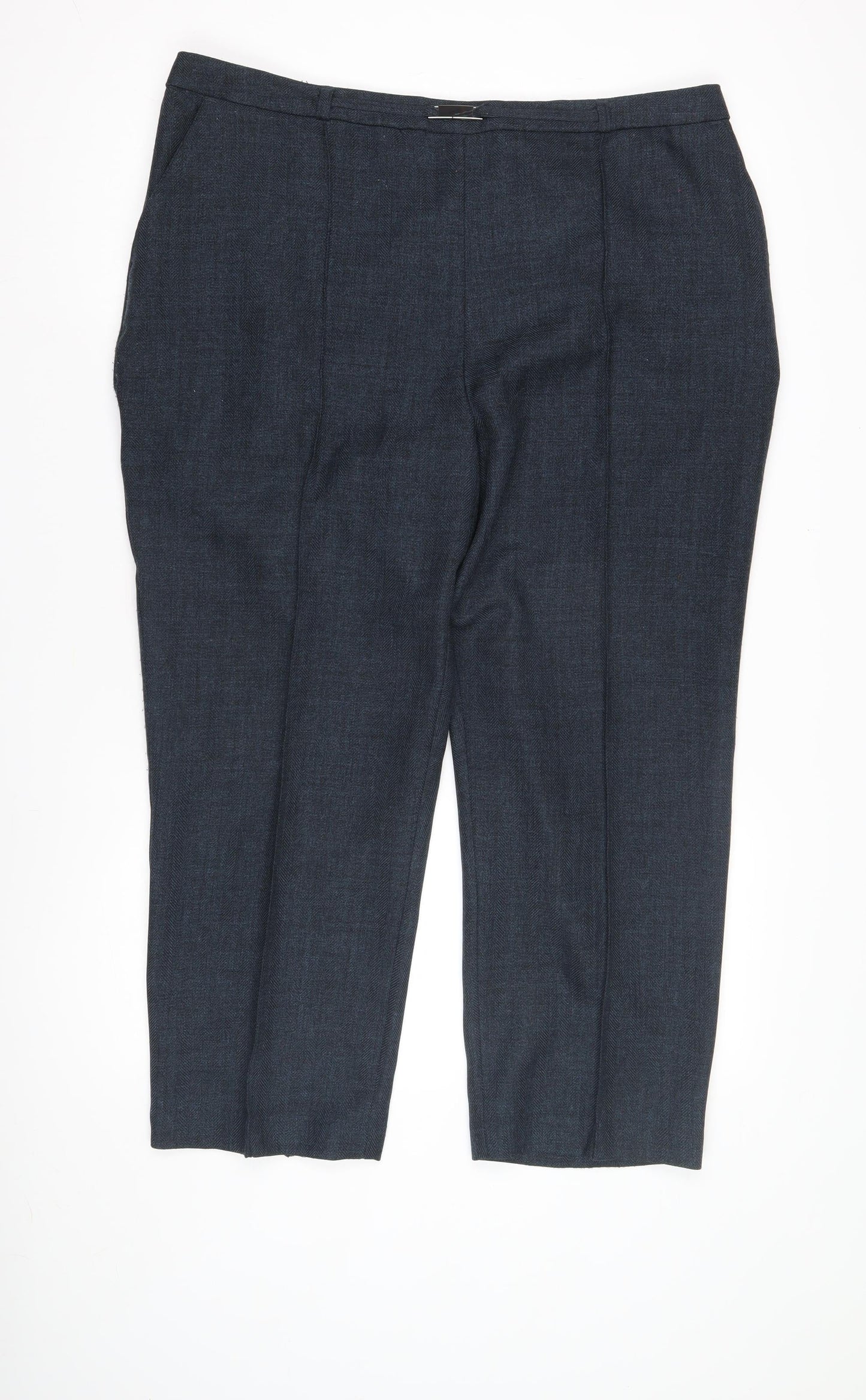 Womens UK Size 20 Honor Millburn   Blue Trousers