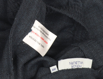 Womens UK Size 20 Honor Millburn   Blue Trousers
