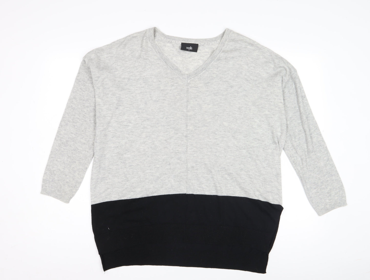 Womens UK Size  Wallis Grey Pullover Jumper