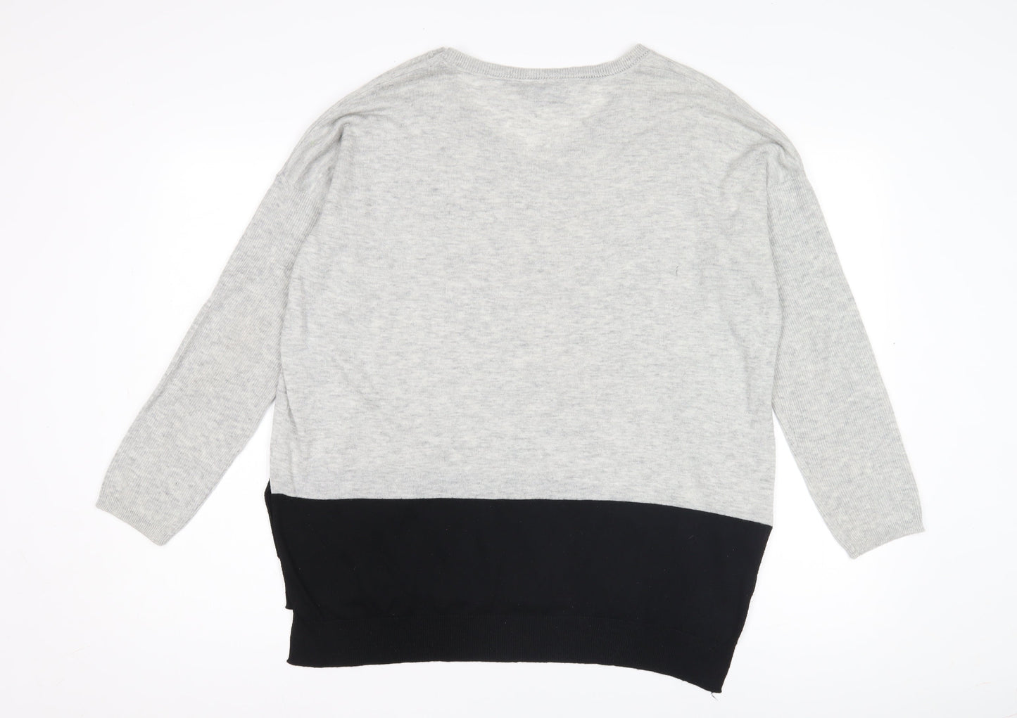 Womens UK Size  Wallis Grey Pullover Jumper