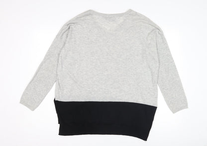Womens UK Size  Wallis Grey Pullover Jumper