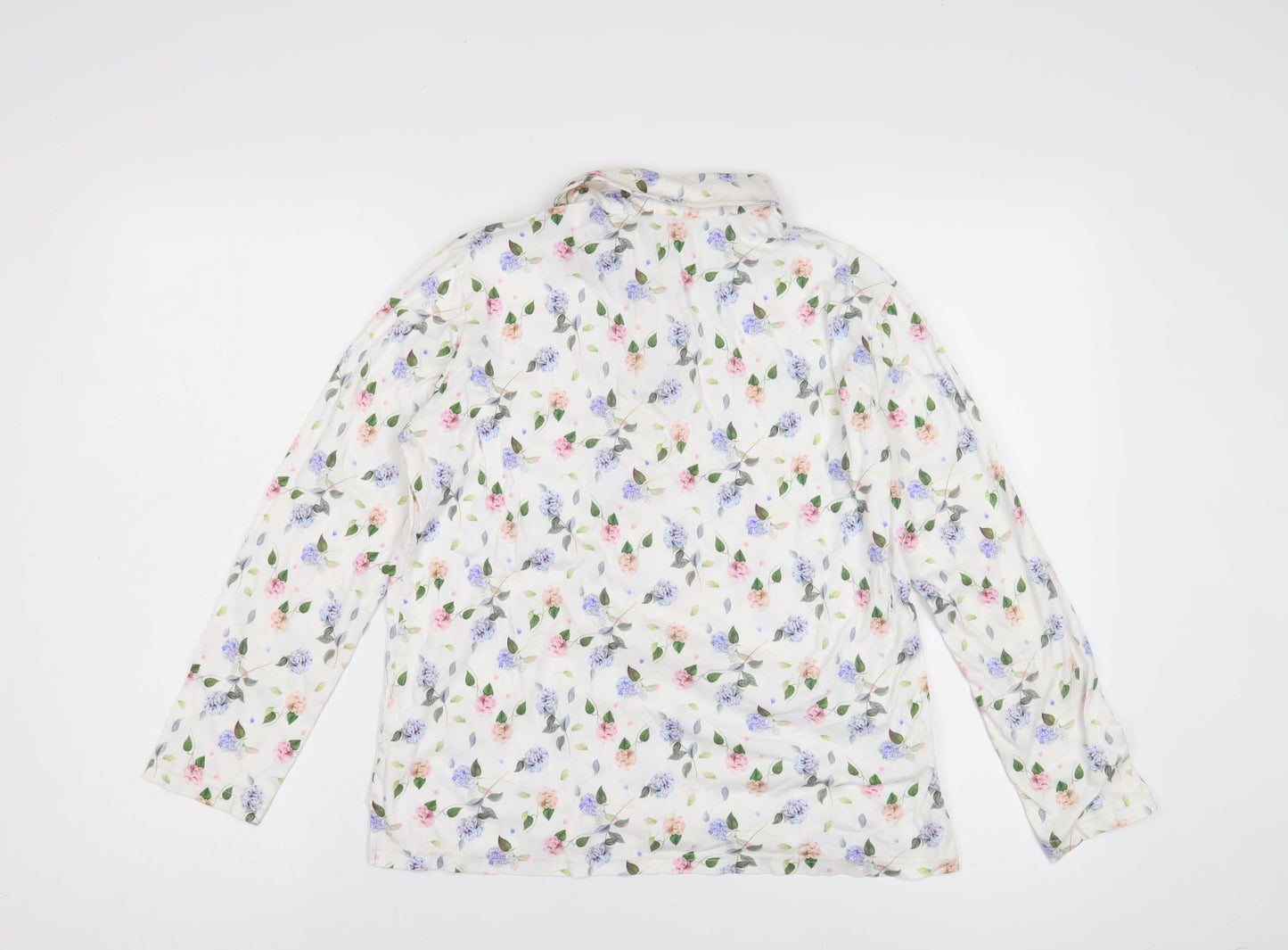 Womens UK Size S Country Collection Multicoloured Basic Button-Up