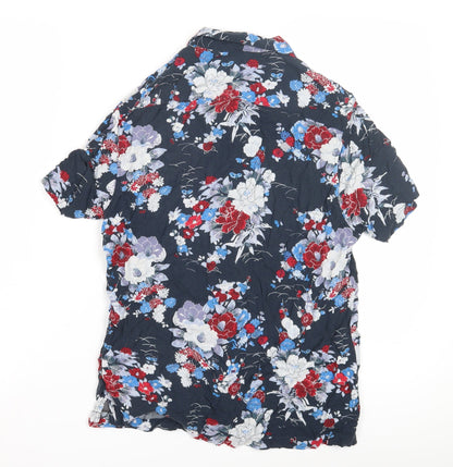 ASOS Women's Multicoloured XS Floral Button-Up Shirt