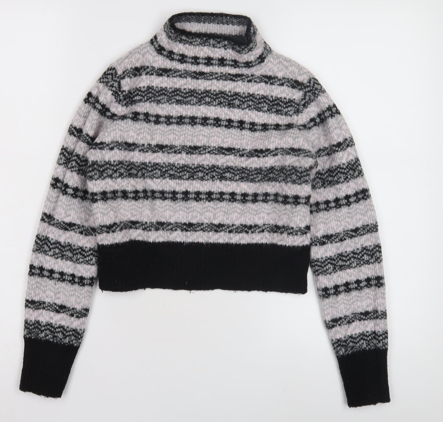 Womens UK Size 8 Topshop Black Pullover Jumper
