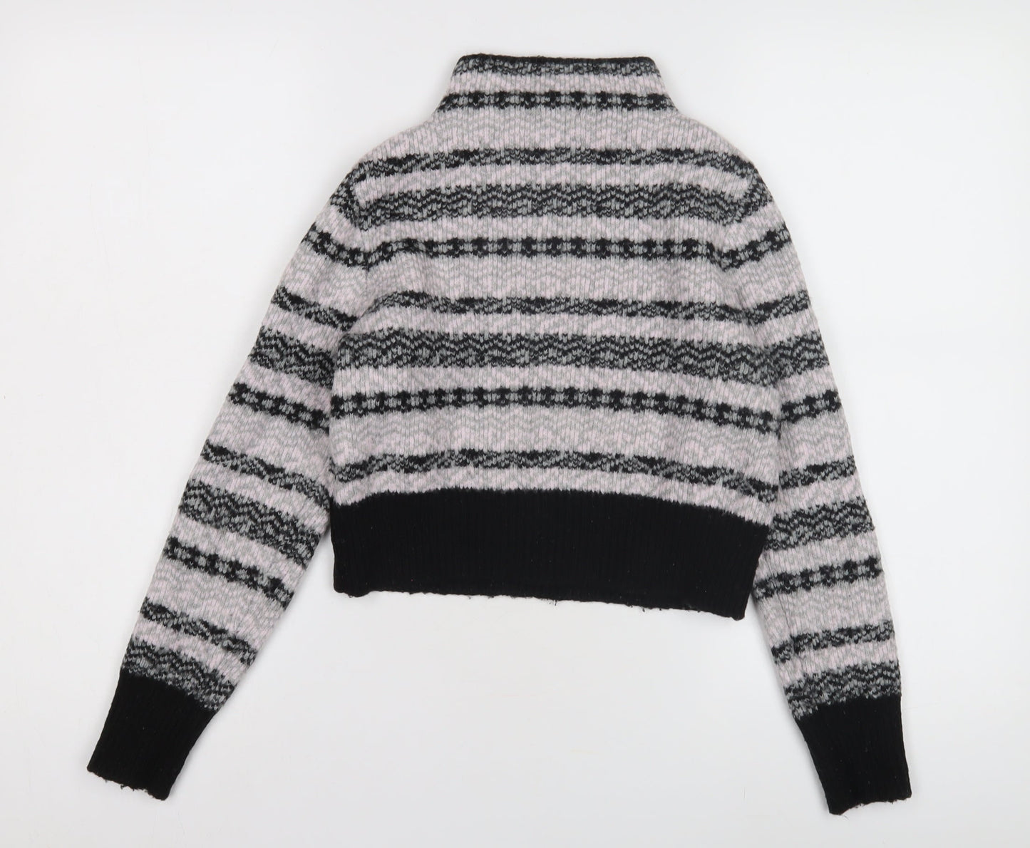 Womens UK Size 8 Topshop Black Pullover Jumper