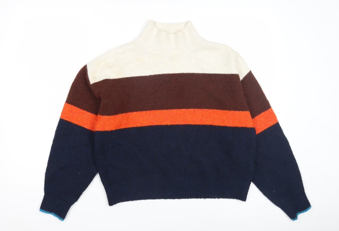 Womens UK Size S H&M Multicoloured Pullover Jumper