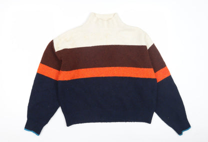 Womens UK Size S H&M Multicoloured Pullover Jumper