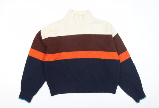 Womens UK Size S H&M Multicoloured Pullover Jumper