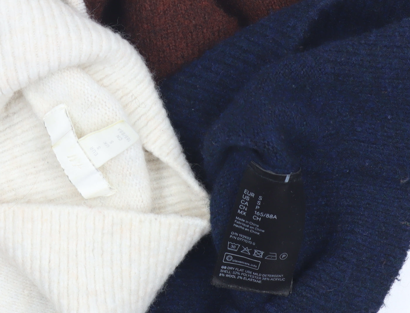 Womens UK Size S H&M Multicoloured Pullover Jumper