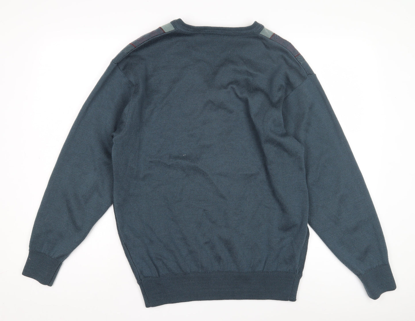 Sangan Men's Blue Striped Pullover Jumper M