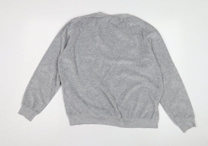 Unisex Adults UK Size 20 Harry Potter Grey Pullover Sweatshirt