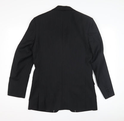 Mens UK Size 36 Burton Regular Black Suit Jacket