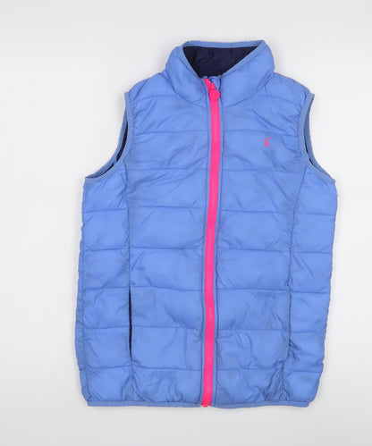 Womens UK Size 112cm Joules Blue Puffer Jacket