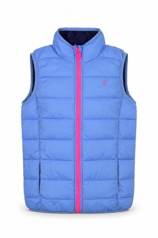 Womens UK Size 112cm Joules Blue Puffer Jacket
