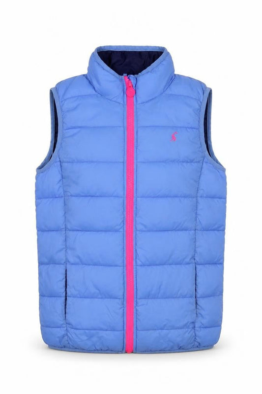 Womens UK Size 112cm Joules Blue Puffer Jacket