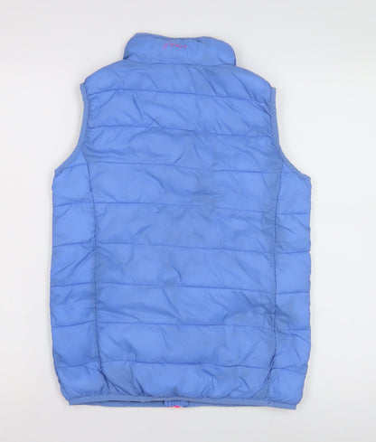 Womens UK Size 112cm Joules Blue Puffer Jacket